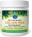 La terre entière et la mer à partir de facteurs naturels, le lait d'or boost apaisant avec le curcuma, le gingembre et plus 4.4 oz poudre