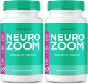 (2 Pack) Neuro Zoom Supplement, Neuro Zoom Organic Memory Supporting Formula, Neuro Zoom to Reduce the Negative Effects of Brain Fog, Neuro Zoom used to Boost Memory, NeuroZoom Reviews (120 Capsules)