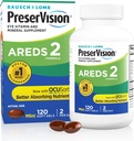PreserVision AREDS 2 Vitamines oculaires, #1 Eye Doctor Marque recommandée, supplément de lutéine et de zéaxanthine avec vitamine C, vitamine E, zinc et cuivre, 120 softgels (minigels)