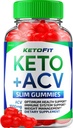 Ketofit ACV Gummies Advanced 1000mg, KetoFit Keto + ACV Weight Management Gummies Cider Vinegar Keto Fit ACV Gummies Dietary Supplément Ketofit Gummies Avis Vitamine B12 B6 (60 Gummies)