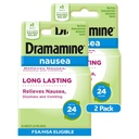 Dramamine Nausées Longue durée, Relief Nausées, 10 comtes (paquet de 2)