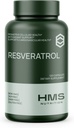 Resveratrol 1400mg 120 Capsules High Potency Trans-Resveratrol avec puissants antioxidents Acai Graines de thé vert soutient la santé cellulaire et cardiovasculaire Anti-âge