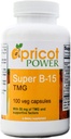 Apricot Power Super B-15 Acide pangamique non toxique - Niveaux d'oxygène et énergie pour la santé - 100 capsules de vég.