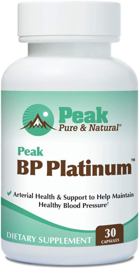 Peak BP Platinum de Peak Pure & Natural - 30 Capsules