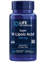Extension de vie Super acide R-lipoïque – Vieillissement en santé, défense contre le stress oxydatif – avec 240 mg de R-forme active de l'acide R-lipoïque – Sans gluten – Non-OGM – Végétarien – 60 capsules