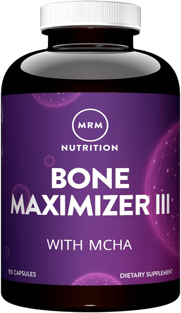 MRM Nutrition Bone Maximizer® III. Avec MCHA + Vitamine D3 + Vitamine K2.