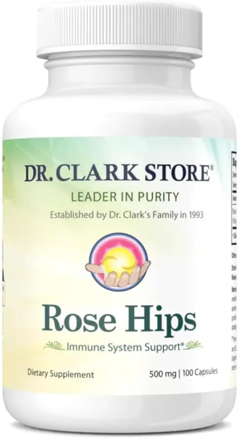 Dr Clark Store Rose HIPS, 500 mg 100 gélules