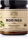 Anima Mundi Apothecary Moringa Leaf Powder - Pure Organic Rainforest Superfood - Energy Support Supplement, Natural & Non-GMO Green Powder (6oz / 170g)