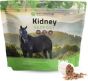 Supplément de soutien au rein pour les chevaux - Suppléments pour les chevaux pour la santé du rein et le soutien des vésicules - Complète avec la camomille, l'ail, la baie Juniper et plus - 5 lb (300 portions)