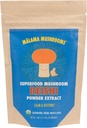 Malama Bio Reishi Poudre de champignons, Extrait du corps pur de fruits, Superfood adaptogène pour le soutien immunitaire et le bien-être, 100 portions