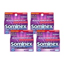 Caplets Sominex Nighttime Sleep-Aid, résistance maximale, boîtes de 16 mois (paquet de 4)