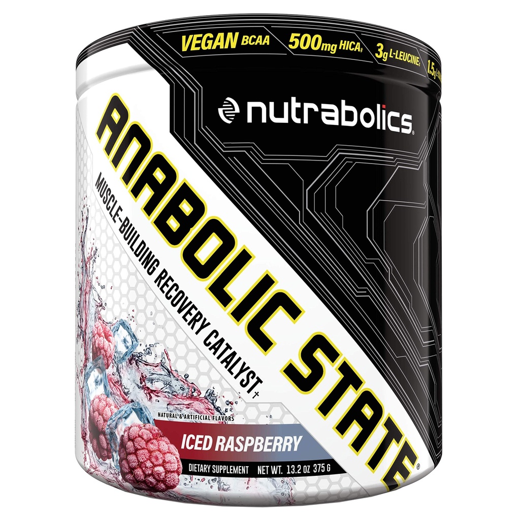 Nutrabolics complément alimentaire État anabolique glacé framboise 375g (30 portions)
