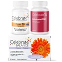 Celebrate Vitamins Bariatric Bundle – CelebrateONE Multivitamin, Iron with Vitamin C Chewables, and Balance Probiotic + Prebiotic – Essential Nutrition & Digestive Support for WLS Recovery