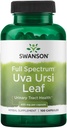 Swanson Full-Spectrum Uva Ursi Leaf - Supplément à base de plantes pour soutenir la santé du rein et du trac urinaire - Peut soutenir la fonction et la santé du système cardiovasculaire - (100 capsules, 450mg chacune)