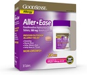 BonSense Aller-Ease - Fexofenadine chlorhydrate 180 mg comprimés - 24 heures contre l'allergie pour le soulagement intérieur et extérieur, 30 comtes
