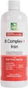 Nanonutrition B Complexe + Iron (Iron) Nanotechnologie liposomique (Iron) 100% Ingrédients naturels (Iron) 16 Fl. Oz.