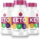 (3 Pack) Capsules Keto Smart - supplément alimentaire Keto Smart pour la perte de poids avancée, la force maximale des pilules tout-naturels pour cibler les graisses Belly, Pastilles KetoSmart Avis (180 Capsules)