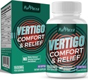 Supplément vertigo liposomique 1600MG, formule d'absorption avancée, supplément d'équilibre de l'oreille intérieure naturelle avec extrait de Ginger & Ginkgo Biloba, 60 Softgels, 30 jours d'approvisionnement