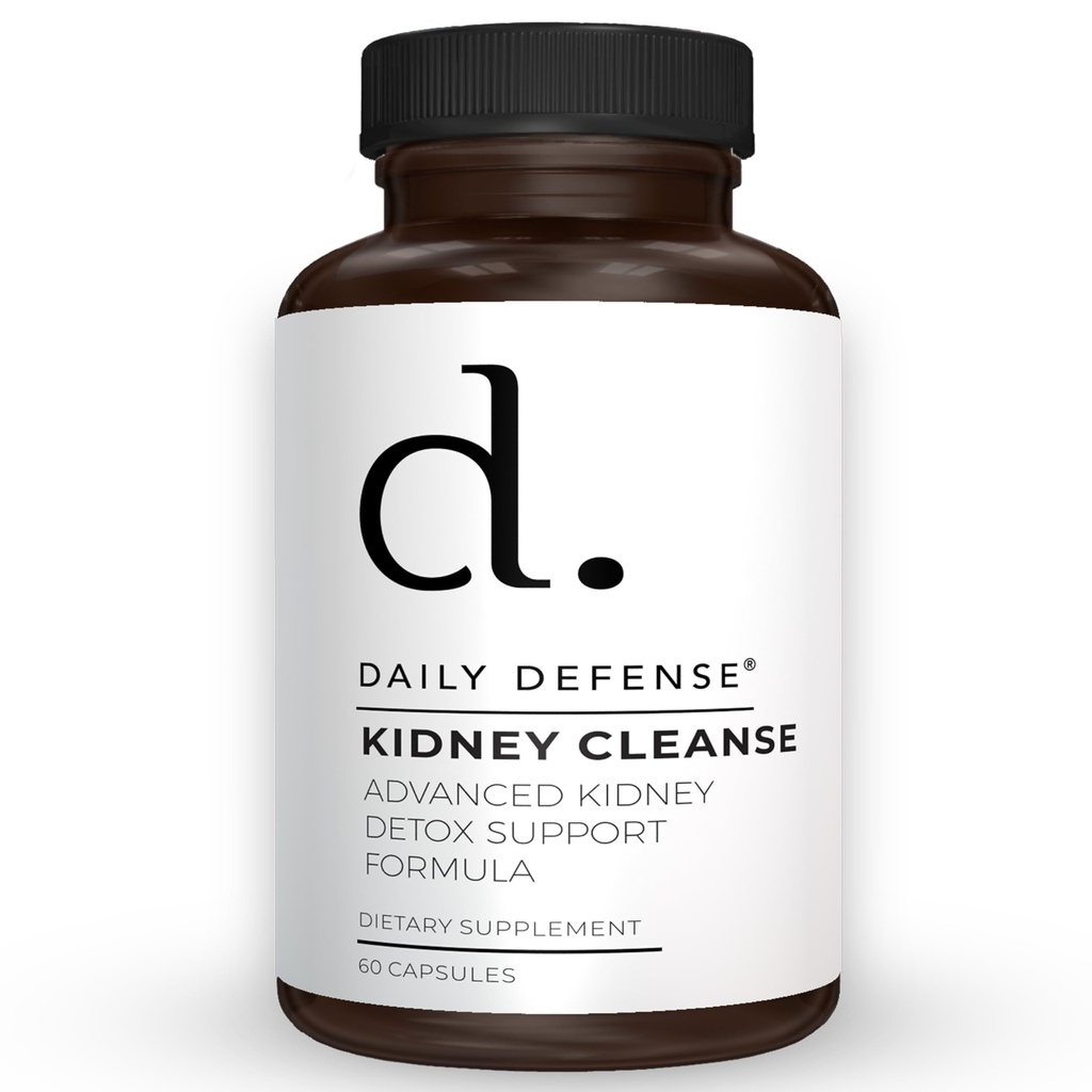 Supplément de soutien du rein Nettoyage du rein et vitamines de détox avec Chanca Piedra, racine d'Astragalus, extrait de canneberge, feuille de biseau, poudre de queue de cheval, baie de Juniper et plus - 60 capsules