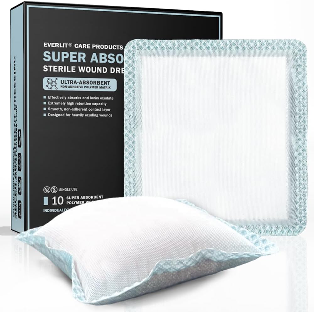 EVERLIT Dressing Super Absorbant pour le soin des plaies.