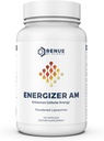 Renue By Science Energizer AM-Liposomal Resveratrol Hesperidin & Green Tea Supplement (60 Capsules avec Trans Resveratrol (65mg) Hesperidin (150mg) Extrait de thé vert (35mg) - Non-GMO (Fabriqué aux États-Unis)