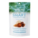 BRAINMD Dr Amen Smart Champignons - 3,2 oz - Performance mentale + Soutien immunitaire - Vegan, sans OGM, sans gluten - 30 portions