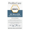 Probiotique pour les hommes - 50 milliards d'UCF, soutient la santé digestive et l'équilibre de la fleur de Gut, favorise le bien-être général et améliore la fonction immunitaire (60 capsules végétales)