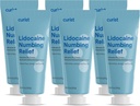 Curist 5% Crème de Lidocaine Crème de douleur topique - 6 oz Tube, Pack de 6) XL Tube - Peau en noyer rapidement et efficacement avec 5 % de crème en noyer de lidocaïne (6 pack - 36 oz Total)
