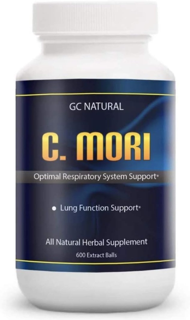 C. Mori par GC Natural Supplément respiratoire optimal 100 % à base de plantes pour les poumons