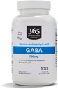 365 par Marché des aliments entiers, GABA 750Mg, 100 Capsules végétariennes