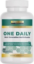 Nature's Lab Gold One Daily Multivitamin - Contient 19 Vitamines et minéraux essentiels incluant la vitamine C, D3 et Zinc - 60 Capsules (2 mois d'approvisionnement)