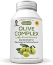 ANDREW MOINSMAN Olive Complex - 30 Capsules - Extraits de feuilles et de fruits. Standardisé pour Oleuropein et Hydroxytyrosol pour soutenir la santé cardiovasculaire et immunitaire. Petites capsules faciles à avaler