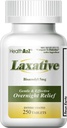 HealthA2Z Laxative Bisacodyl 5mg | 250 Counts | Gentle and Fast Overnight Relief for Constipation