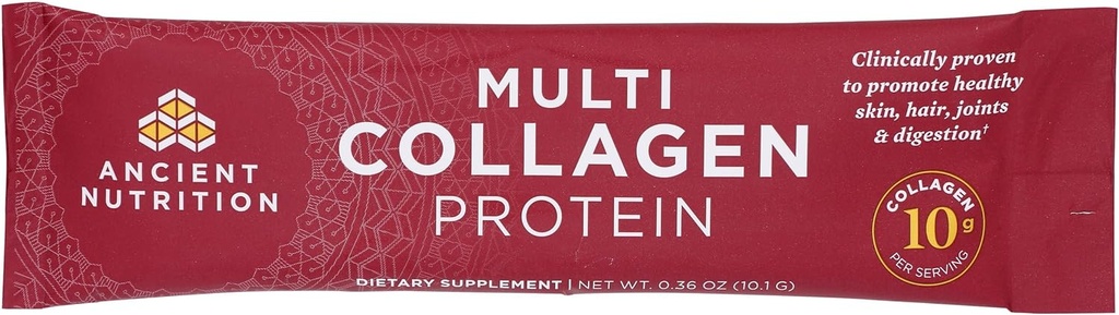 NUTRITION ANCIENNE Emballage en poudre complexe multicollagène, 0,36 OZ (L'emballage peut varier)