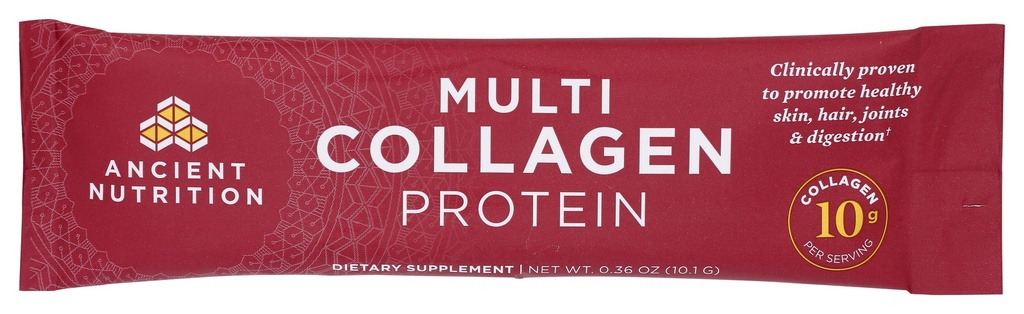 NUTRITION ANCIENNE Emballage en poudre complexe multicollagène, 0,36 OZ (L'emballage peut varier)