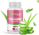 Supplément Vera-mannan Aloe Vera, 1 bouteille, 60 gélules