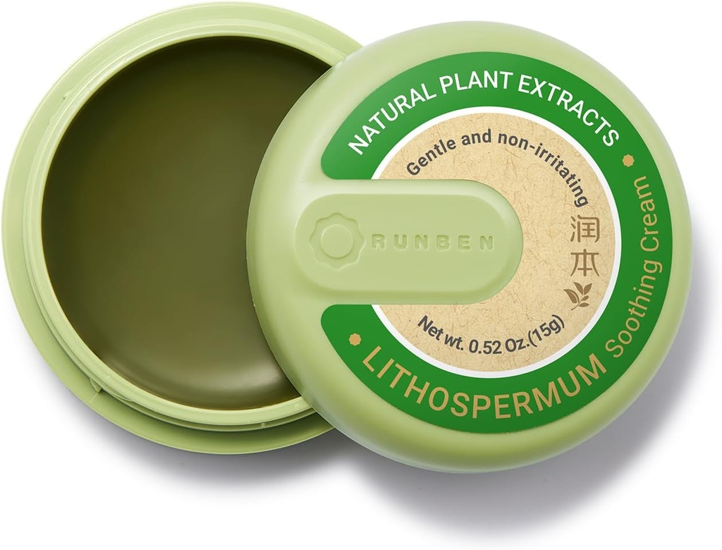 RUNBEN Crème anti-démangeaisons pour le soulagement de la morsure de Bug, crème anti-démangeaisons Mosquito, base végétale, démangeaisons pour l'été extérieur, base végétale, taille de la poche de voyage, 0,52 oz