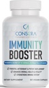 Consera Immunity Booster : Muti-Vitmain naturel avec Ashwangandha, Gooseberry, Curcuma, Saint Basilic, Papaya, Guduchi, Ajwain, Clove, Ginger, Poivre noir, Fenugreek, Cinnamon, Drumstick, Cumin noir