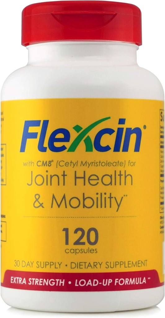 Flexcin Formule de chargement avec CM8 (120 capsules)