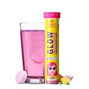 Glow.com Glutathion japonais 500 mg et vitamine C pour le soin de la peau Glowing & Radiant Peau - 20 comprimés effervescents.com