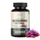 Hurbix Berberine - 1300 mg de 5 en 1 Formule améliorée avec le chardon, le curcuma et la cannelle