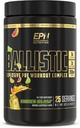 BALLISTIC Préentraînement de #1 Nouvelle poudre préentraînement avec booster d'oxyde nitrique, électrolytes, caféine et nootropics de l'insane, focus, endurance, énergie, hydratation pour les hommes et les femmes - Citrus Blast