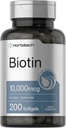 Horbaach Biotine 10000 mcg. 200 Softgels.