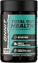 ONNIT Total Gut Health Daily Digestive Support, IGENTM Supplément de digestion non-OGM testé pour les femmes et les hommes avec 7 souches de probiotiques, de prébiotiques, d'enzymes et de bêtaine HCL, 120 Nombre