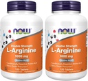 Alimentations Arginine 1000mg, 120 onglets (paquet de 2)
