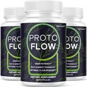 LIVORKA (3 Pack) Flux proto - Proto Flow Support, ProtoFlow, ProtoFlow Reviews, ProtoFlow Formula, Proto Flow Male Capsules, Proto Flow Supplément pour hommes, Proto Flow Pills, 180 Capsules pendant 3 mois