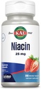 Tablettes Kal 25 Mg Niacin, fraise, 200 Nombre