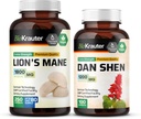 BIO KRAUTER Lion.S Mane 250 Capsules & Dan Shen 100 Capsules