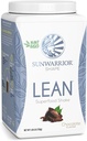 Sunwarrior Vegan Protein Superfood Shake Meal Substitut Protéines organiques Sans gluten Sans OGM Sans sucre Sans glucides Protéines à base de plantes à faible teneur en glucides au chocolat 20 portions