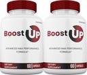 Boost Up Capsules, Boost Up Pills, All Natural Supplement, BoostUp Maximum Strength Pastillas 60 Capsules par bouteille (2 Pack)